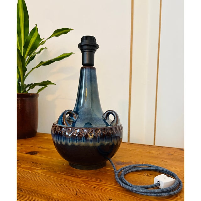 Blue Model 1059 Table Lamp from Søholm, 1960s For Sale - Image 8 of 11