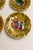 Yellow Antique French Majolica Fruit Plates from Sarreguemines, 1890s, Set of 12 For Sale - Image 8 of 9