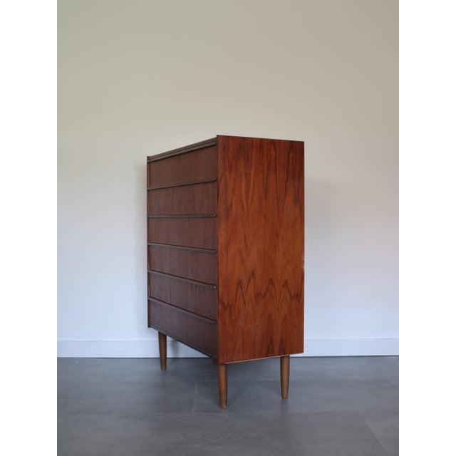 Vintage Danish Chest of Drawers, 1960s For Sale - Image 4 of 9