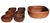 Seven Piece Mid Century Teak Salads Set Made in Thailand by Good Wood C. 1950/70s For Sale In New York - Image 6 of 14