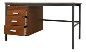 Danish Freestanding Teak Desk