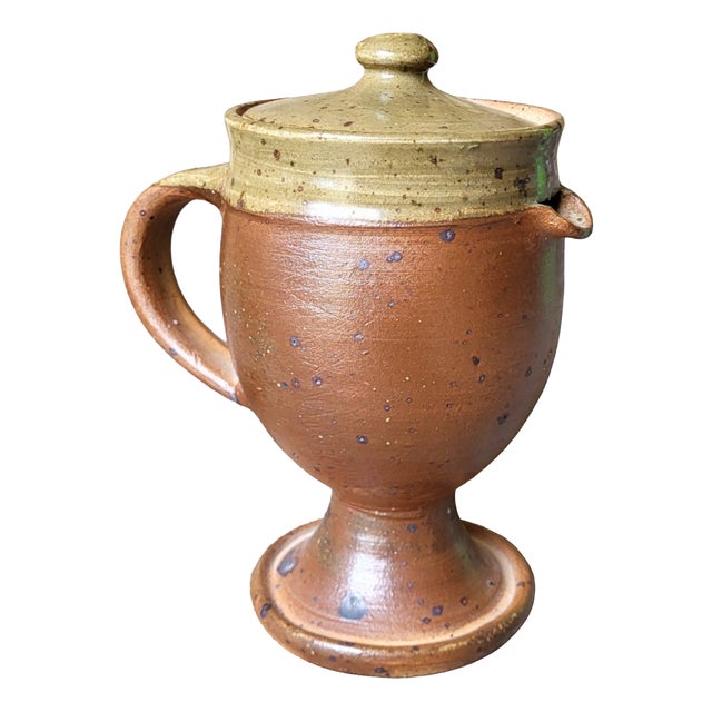 Stoneware Coffee Pot by Pierre Digan for La Borne, 1960s For Sale