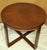 Robert Irwin 1950s Round Walnut Table Mid Century Modern, Card or Office Table For Sale - Image 11 of 11