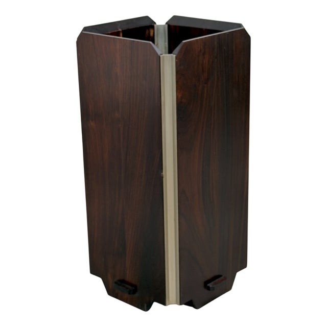Wooden Umbrella Stand by Ico Parisi for Stildomuselezione, 1960 For Sale