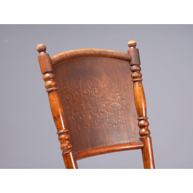 Wood Vintage Bentwood Chairs by Jacob & Josef Kohn, 1950s, Set of 4 For Sale - Image 7 of 9