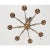 Metal French 19th Century Scrolling Brass Chandelier For Sale - Image 7 of 10