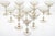 This exceptional set of 12 vintage champagne glasses is a rare and unique find. Handmade in murano, italy, by cenedese,...