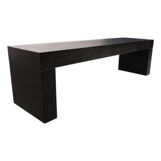 Wooden Bench in Black from BoConcept For Sale