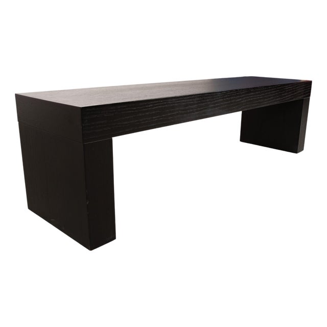 Wooden Bench in Black from BoConcept For Sale