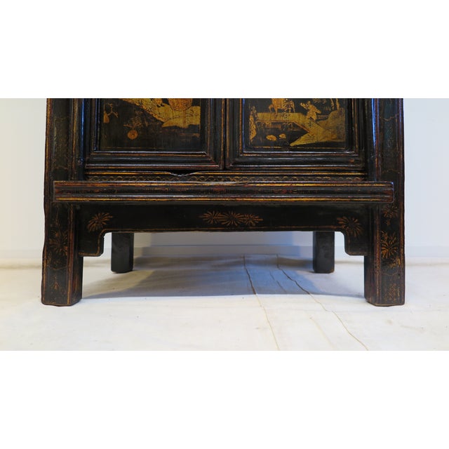 Chinese Paired 19th Century Chinese Wedding Cabinets For Sale - Image 3 of 14