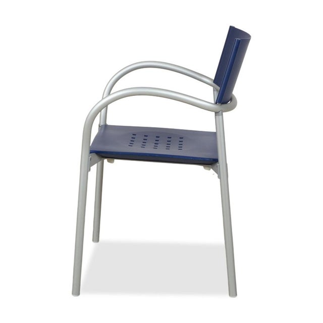 Segis Breeze Plastic Chairs by Carlo Bartoli, Set of 4 For Sale - Image 14 of 16