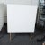 Vintage Mid-Century Modern Cubic White Cabinets - a Pair For Sale - Image 10 of 13