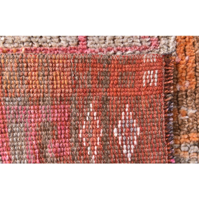 Vintage Runner Rug in Wool For Sale - Image 11 of 12