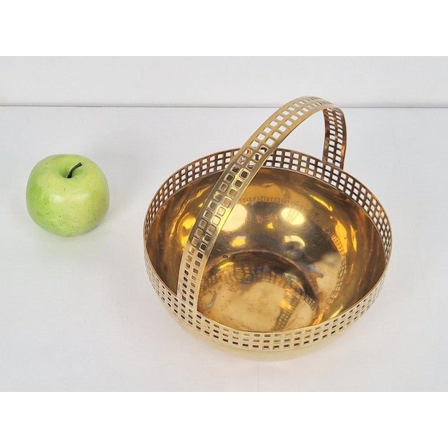 Brass Bowl attributed to Fischer Göppingen, 1920s For Sale - Image 3 of 11
