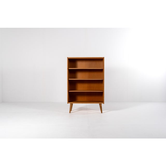 Mid-Century Modern Danish Oak Bookcase, 1960s For Sale - Image 10 of 10