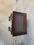Late 20th Century Vintage Mahogany 3-Piece Nesting Tables With Glass Top – Queen Anne Style For Sale - Image 5 of 5