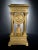 Large Empire and Gilded Bronze Mercury Gilt Clock Portico, 1890s For Sale - Image 11 of 12