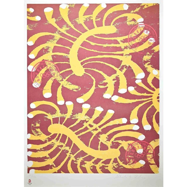 Canoe is an original lithograph realized by Alberto Di Fabio. This artwork is from the portfolio The Unique Collection for...