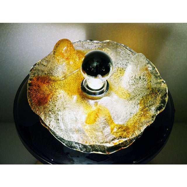 Vintage Table Lamp by Toni Zuccheri for Mazzega, 1970s For Sale - Image 10 of 12