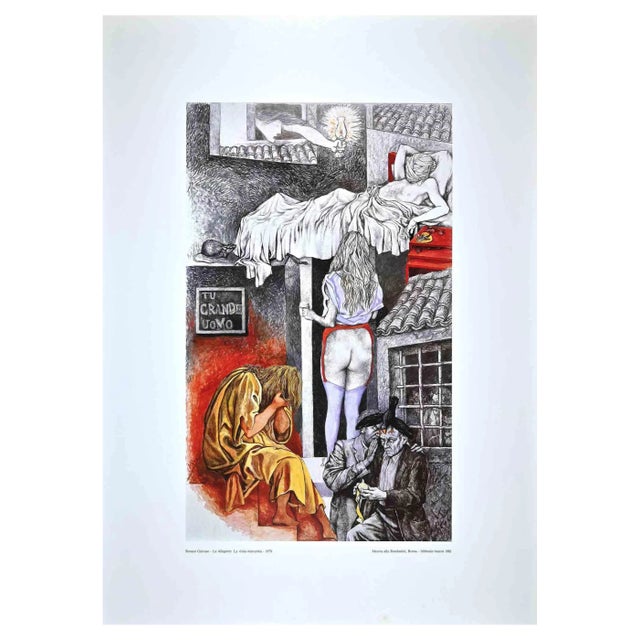 After Renato Guttuso, Allegories: The Morning Visit, 1979 For Sale