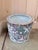 Chinese Mid 20th Century Chinese Famille Rose Porcelain Jardiniere With Hand Painted Garden Scenes For Sale - Image 3 of 7