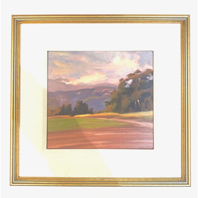 American Listed American Artist Arturo Tello Landscape Oil Painting For Sale - Image 3 of 4