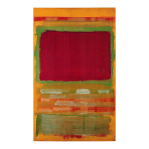 After Mark Rothko - Number No 15 Vintage Fine Art Print Offset Lithography Poster 1998 90s