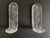 Transparent Mid Century Modern Cast Glass Sconces Attributed to Kosta Boda - a Pair For Sale - Image 8 of 8