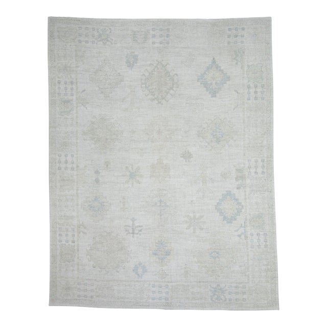 Turkish Oushak Rug 11'8" x 15' #20368 For Sale