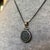 Metal Antique Pendant With Roman Coin With Rope Setting For Sale - Image 7 of 9