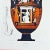 Figurative Albert Genick Large Framed Chromolithograph of an Ancient Greek Red-Figure Vase, “Amphora”, 1883 For Sale - Image 3 of 7