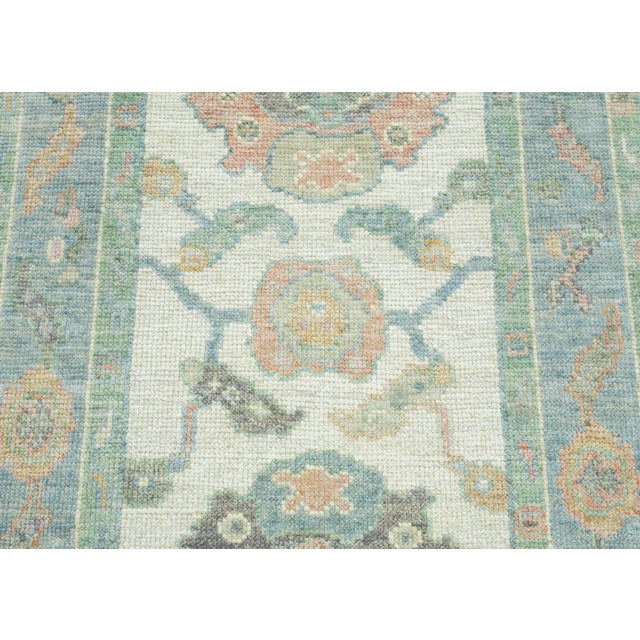 Early 21st Century Turkish Oushak Runner Rug 2'8" x 20'6" #17495 For Sale - Image 5 of 8