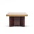 Johnson Furniture Co. Paul Frankl for Johnson Furniture Mid Century Mahogany and Cork Coffee Table For Sale - Image 4 of 9