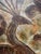 Tony Duquette 1970s Signed Peacock Relief 6-Panel Folding Screen by K. Walton 12/100 For Sale - Image 4 of 18