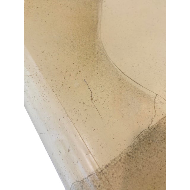 Mid 20th Century Postmodern Bubble Side Table, Made in Italy For Sale - Image 9 of 12