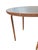 1950s Stitched Leather Side Table by Jacques Adnet, 1950s For Sale - Image 5 of 11