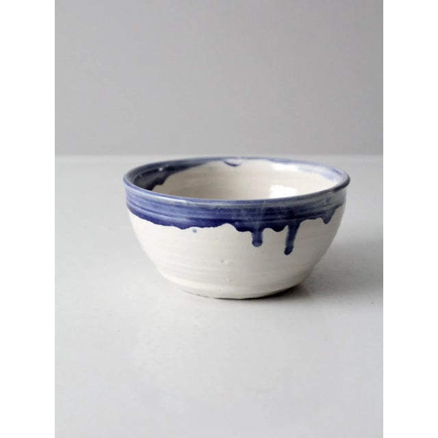 Contemporary Vintage Studio Pottery Bowl For Sale - Image 3 of 9