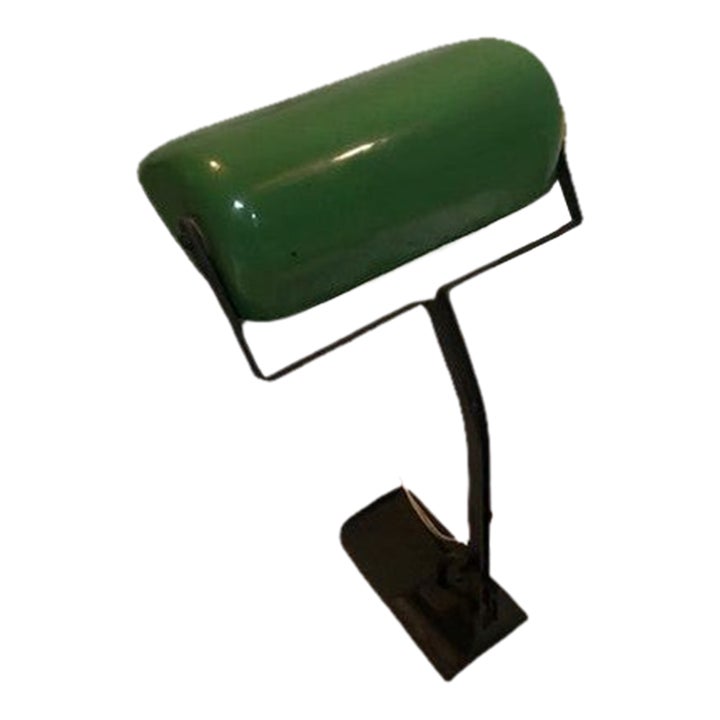 Vintage "Lawyer's Table Lamp", Early 20th Century Chairish