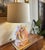 Pink Capodimonte Porcelain Lamp- Musicians For Sale - Image 8 of 18
