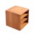 Square Record Cabinet in Pinewood attributed to Ate Van Apeldoorn for Houtwerk Hattem, 1960s For Sale - Image 10 of 10