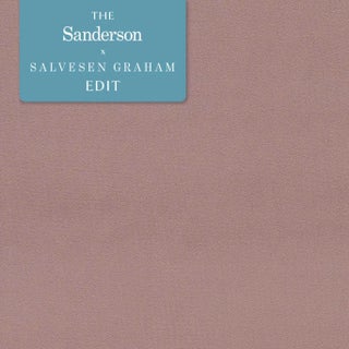 Sanderson Dorton Fabric in Blush For Sale