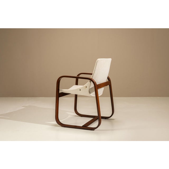 Mid-Century Modern Armchair by Giuseppe Pagano Pogatschnig and Gino Maggioni, Italy 1940s For Sale - Image 3 of 14