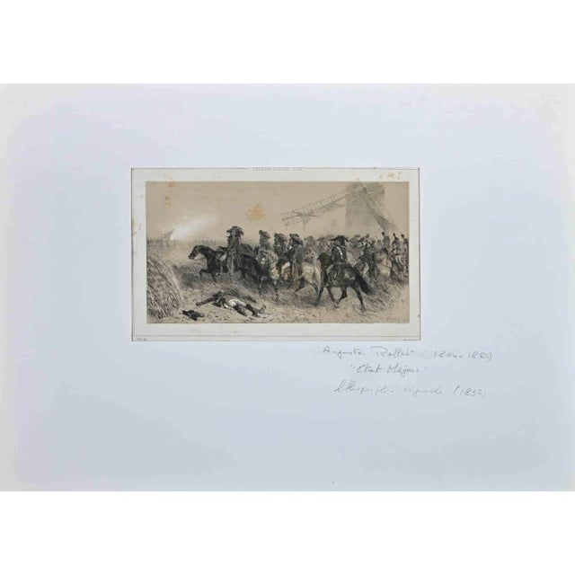 Denis Auguste Marie Raffet, State Major, Original Lithograph, 1837 For Sale