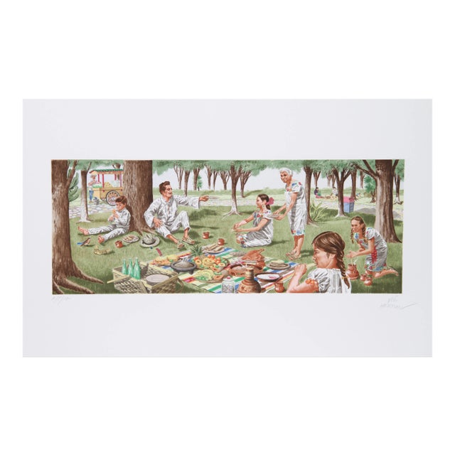 Vic Herman, Tortillas Are the Staff of Life, Lithograph For Sale