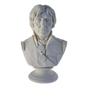 Late 19th Century Horatio Nelson Parian Bust Joseph Pitts Bust Sculpture