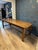 Beautiful vintage French cherry wood table with drawers at the ends. The table possesses that perfect, lived-in look one...
