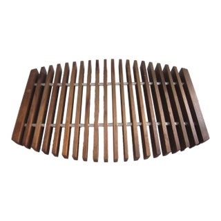 1960s Mid-Century Modern Danish Teak Trivet For Sale