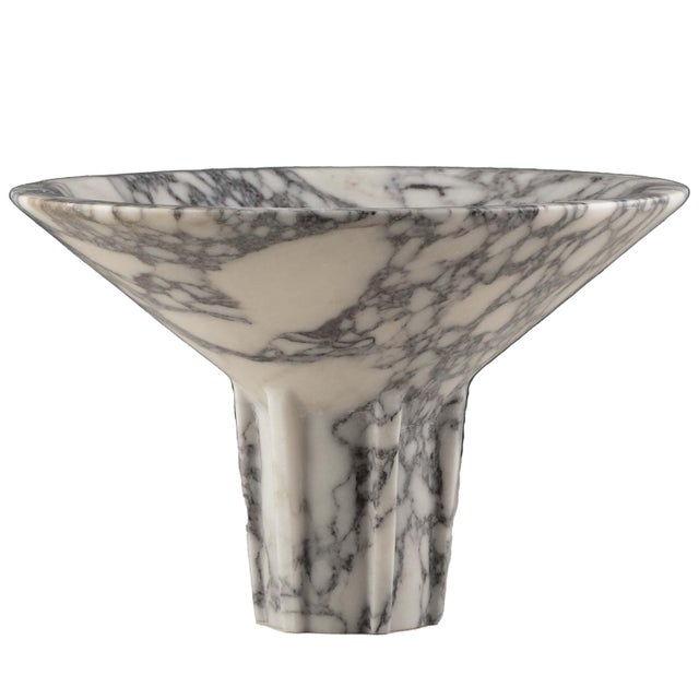 Contemporary Marble Navire Bowl by Nina Magon For Sale - Image 3 of 4