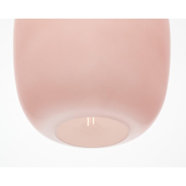 Pink Pink Murano Glass Pendant Lights For Sale - Image 8 of 9