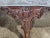 Late 20th Century Late 20th Century Baker Chippendale Mahogany Camel Back Sofa Claws & Ball Feet Blue Damask Fabric For Sale - Image 5 of 10